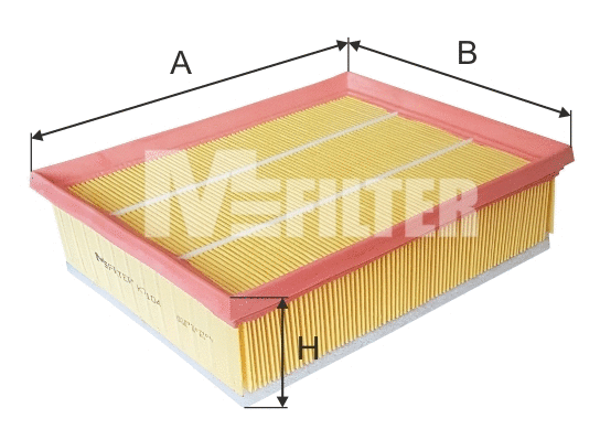 Filtre à air MFILTER K 7104