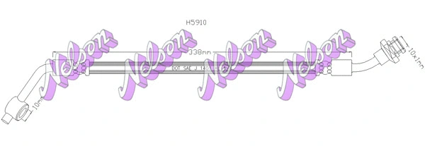 Flexible de frein KAWE H5910