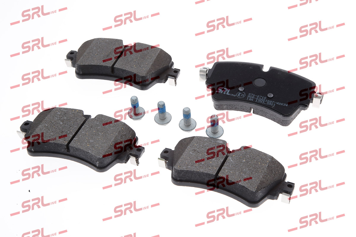 Kit de plaquettes de frein, frein à disque SRLine S70-0718