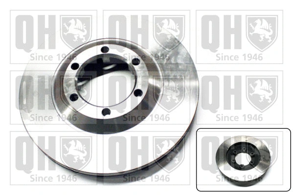 Disque de frein QUINTON HAZELL BDC6062