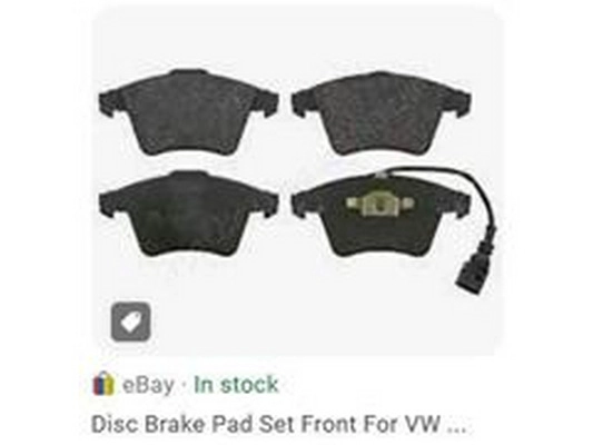 Kit de plaquettes de frein, frein à disque ZPY 7H0698151F