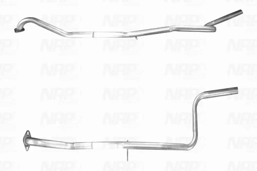 Tuyau d'échappement NAP carPARTS GmbH CAC10664