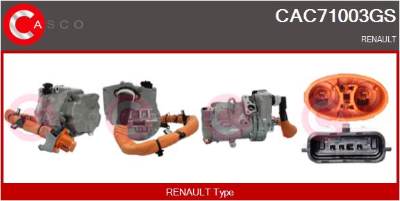 Compresseur, climatisation CASCO CAC71003GS