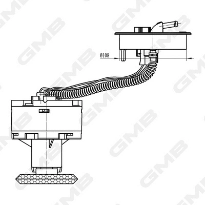 unité d'alimentation de carburant GMB GFPS-027A
