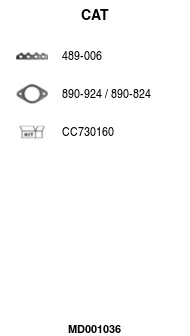 Catalyseur FA1 MD001036