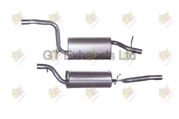 Silencieux central GT Exhausts GFE911
