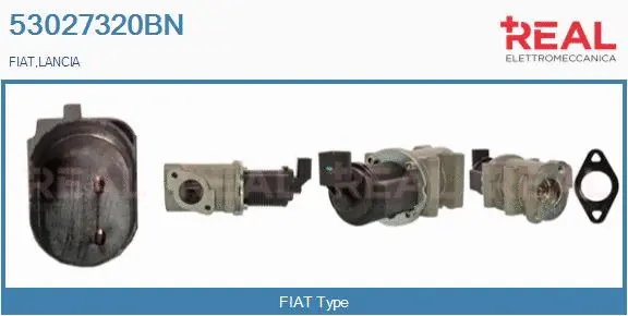 Vanne EGR REAL 53027320BN