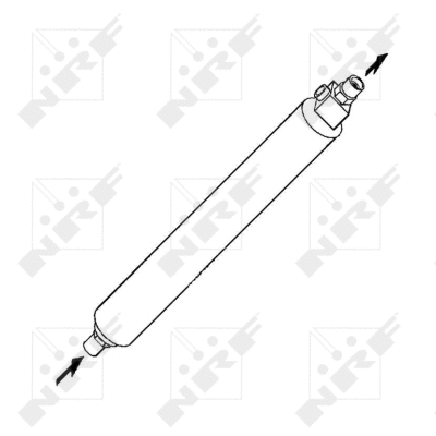 Filtre déshydratant, climatisation NRF 33037