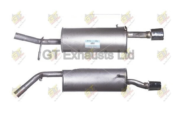 Silencieux arrière GT Exhausts GPG813