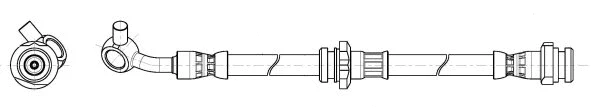 Flexible de frein CEF 515018
