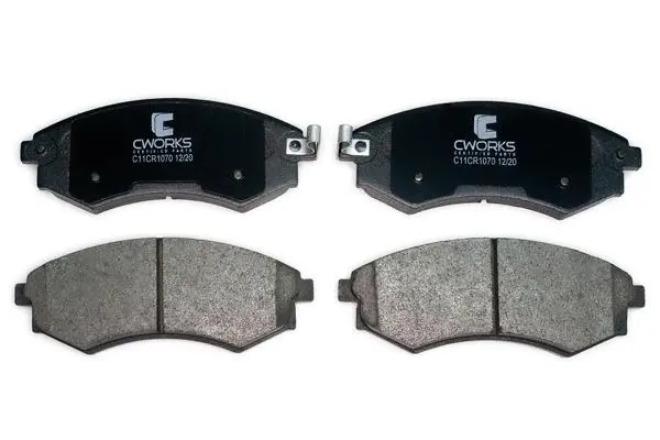 Kit de plaquettes de frein, frein à disque CWORKS C11CR1070