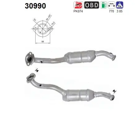 Catalyseur AS 30990