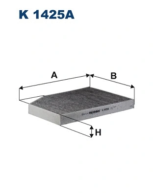 Filtre, air de l'habitacle FILTRON K 1425A