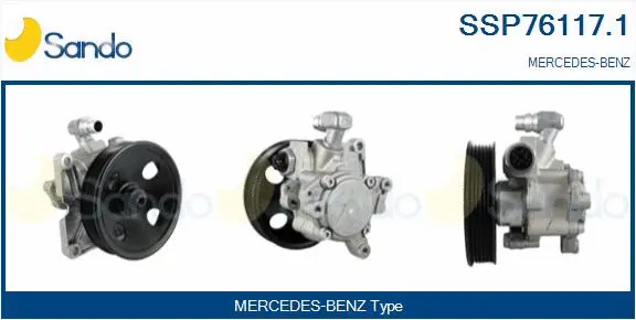 Pompe hydraulique, direction SANDO SSP76117.1