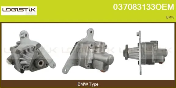 Pompe hydraulique, direction LGK 037083133OEM