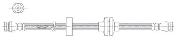 Flexible de frein Technika 44145A