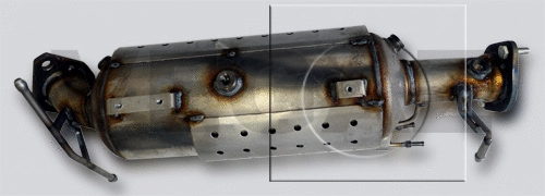 Filtre à particules / à suie, échappement VEGAZ GmbH MZK-975