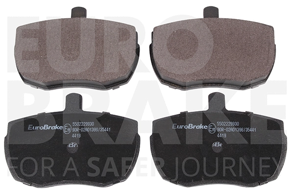 Kit de plaquettes de frein, frein à disque EUROBRAKE 5502229930