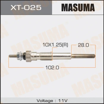 Bougie de préchauffage MASUMA XT-025