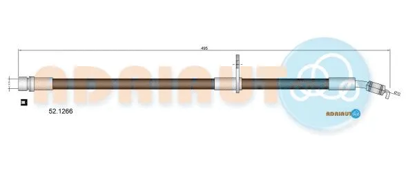 Flexible de frein ADRIAUTO 52.1266