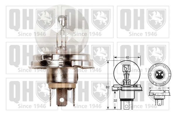 Ampoule, projecteur principal QUINTON HAZELL QBL410