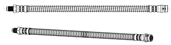 Flexible de frein CEF 512662