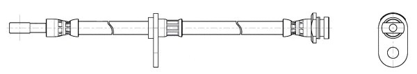 Flexible de frein CEF 515392