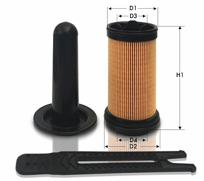 Filtre d'urée TECNECO FILTERS UR105