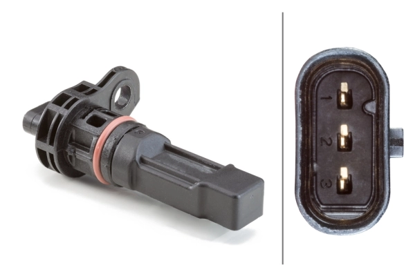 Capteur, vitesse de rotation du moteur HELLA 6PU 013 122-241