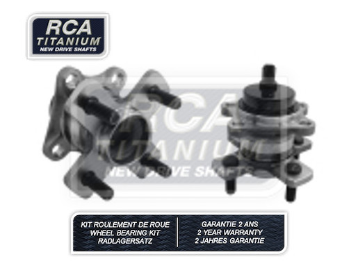 Kit de roulements de roue RCA FRANCE RCAK1262