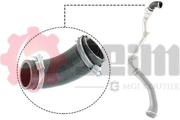 Gaine de suralimentation SEIM 981266
