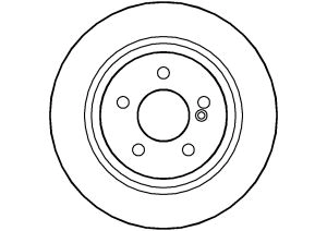 Disque de frein ABTEX BD1113S