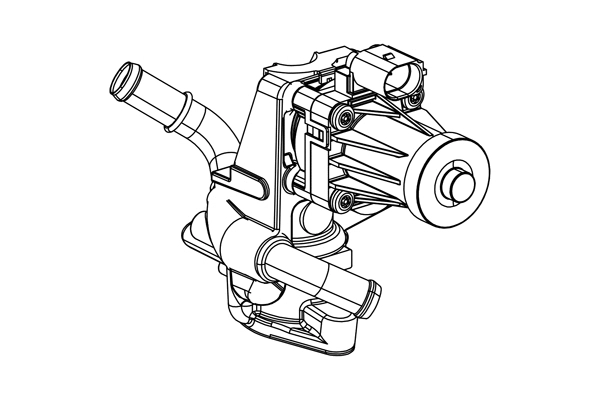 Vanne EGR AISIN EGRAZ-7074
