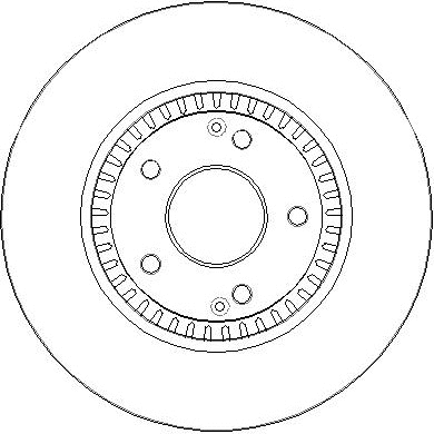 Disque de frein National NBD2109