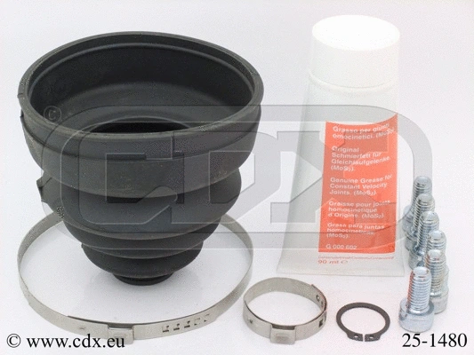 Jeu de joints-soufflets, arbre de commande CDX 25-1480