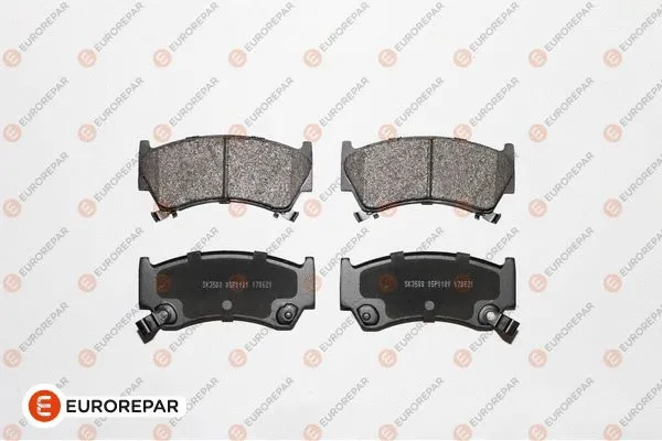 Kit de plaquettes de frein, frein à disque EUROREPAR 1639372180