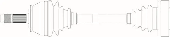 Arbre de transmission GENERAL RICAMBI AR3058