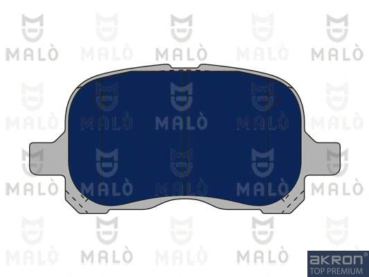 Kit de plaquettes de frein, frein à disque AKRON-MALÒ 1050736