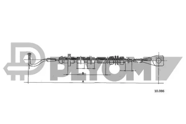 Câble d'accélération PLYOM P468225