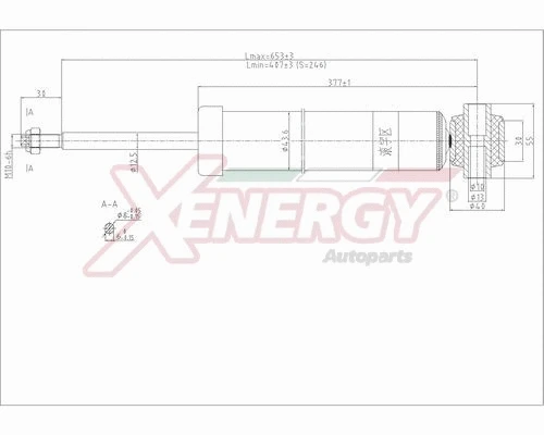 Amortisseur AP XENERGY X066349