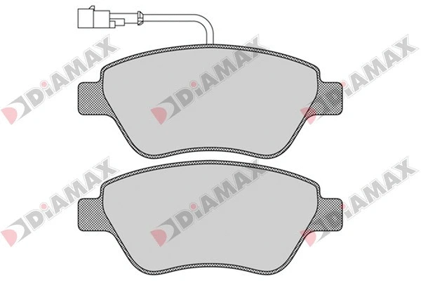 Kit de plaquettes de frein, frein à disque DIAMAX N09389