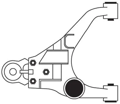 Bras de liaison, suspension de roue FRAP F3634