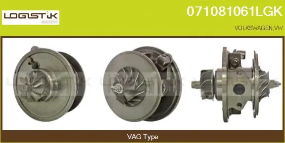 Groupe carter, turbocompresseur LGK 071081061LGK