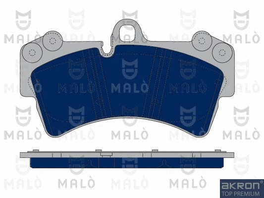 Kit de plaquettes de frein, frein à disque AKRON-MALÒ 1050108