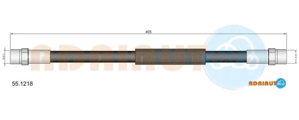 Flexible de frein ADRIAUTO 55.1218