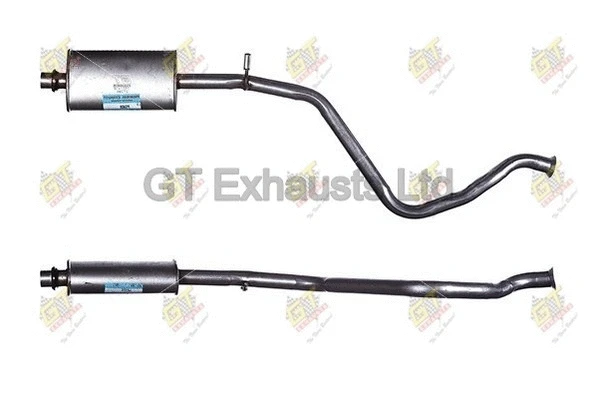 Silencieux central GT Exhausts GPG408