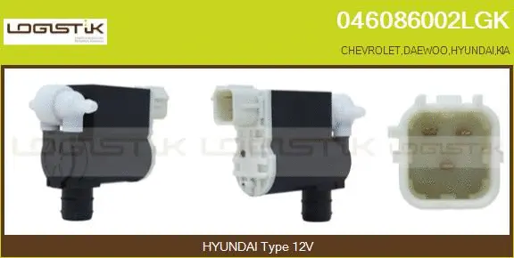 Pompe d'eau de nettoyage, nettoyage des vitres LGK 046086002LGK