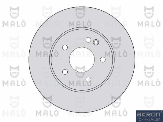 Disque de frein AKRON-MALÒ 1110079