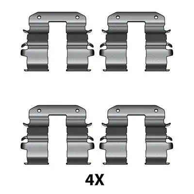 Kit d'accessoires, plaquette de frein à disque RAICAM 12079621