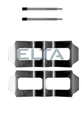Kit d'accessoires, plaquette de frein à disque ELTA AUTOMOTIVE EA8563